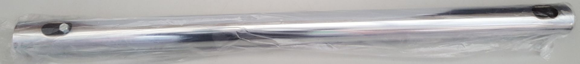 1 x B-Tech 60mm Dia Extension Pole 1m Chrome BT7000 - Ref CA203 - CL011 - Location: Altrincham WA14 - Image 2 of 2