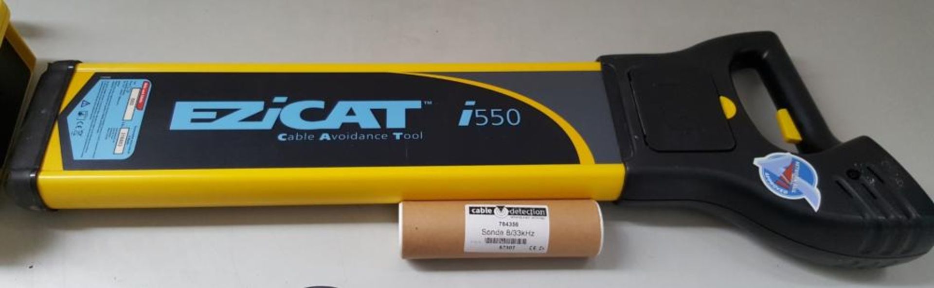 1 x Ezicat i550 Locator, Ezitex T100 Genny , Dual Frequency Sonde &amp; Ezicat Signal Clamp - Ref R - Image 7 of 7