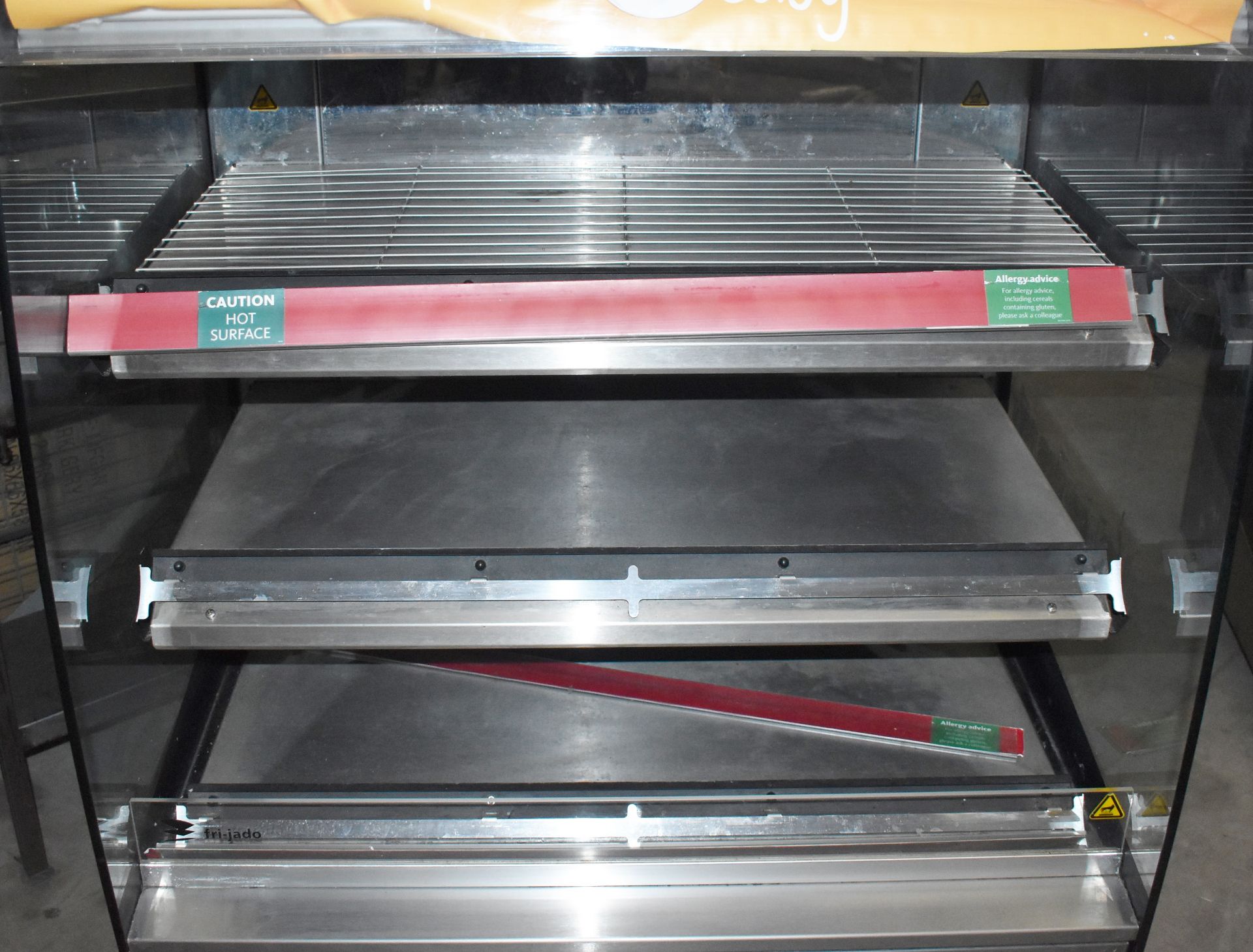 1 x Fri-Jado Three Tier Multi Deck Hot Food Warmer Heated Display Unit - Contemporary Modern - Image 5 of 9