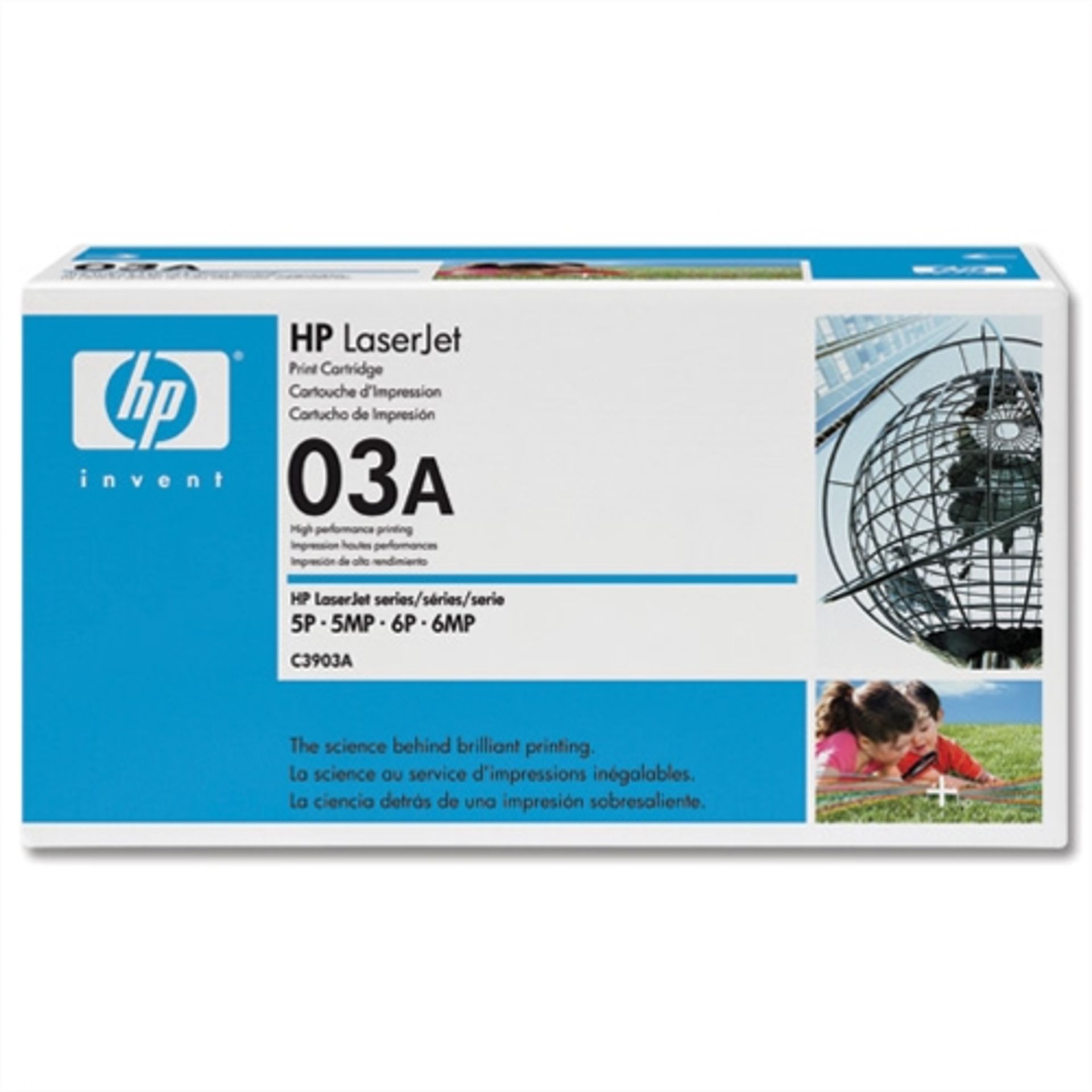 2 x New HP LaserJet 03A Black Print Cartridges - Ref: LD350 - CL409 - Altrincham WA14