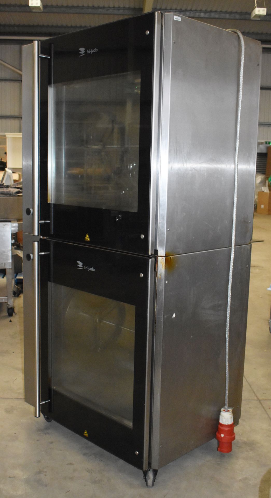 1 x Fri-Jado TDR8+8 Manual Chicken Rotisserie Double Oven - Holds 80 Chickens - CL453 - 3 Phase - Image 7 of 12