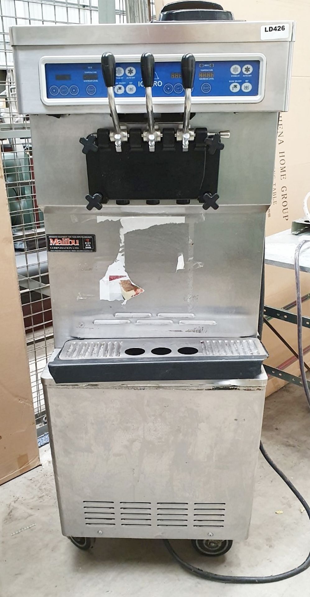 1 x ICETRO Ice Cream Machine - Ref: LD427 - CL350 - Location: Altrincham WA14