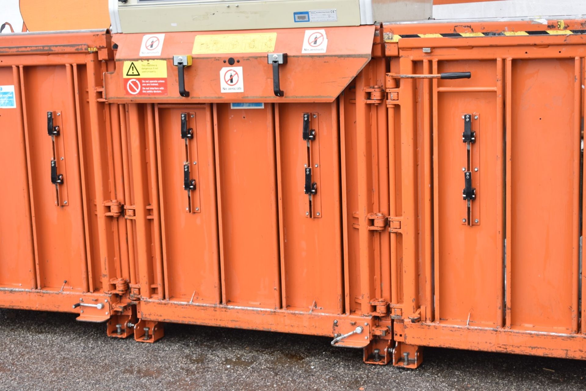 1 x Orwak Multi 9020 Triple Chamber Baler - Recycling Station Suitable For Cardboard, Plastics, - Image 3 of 9