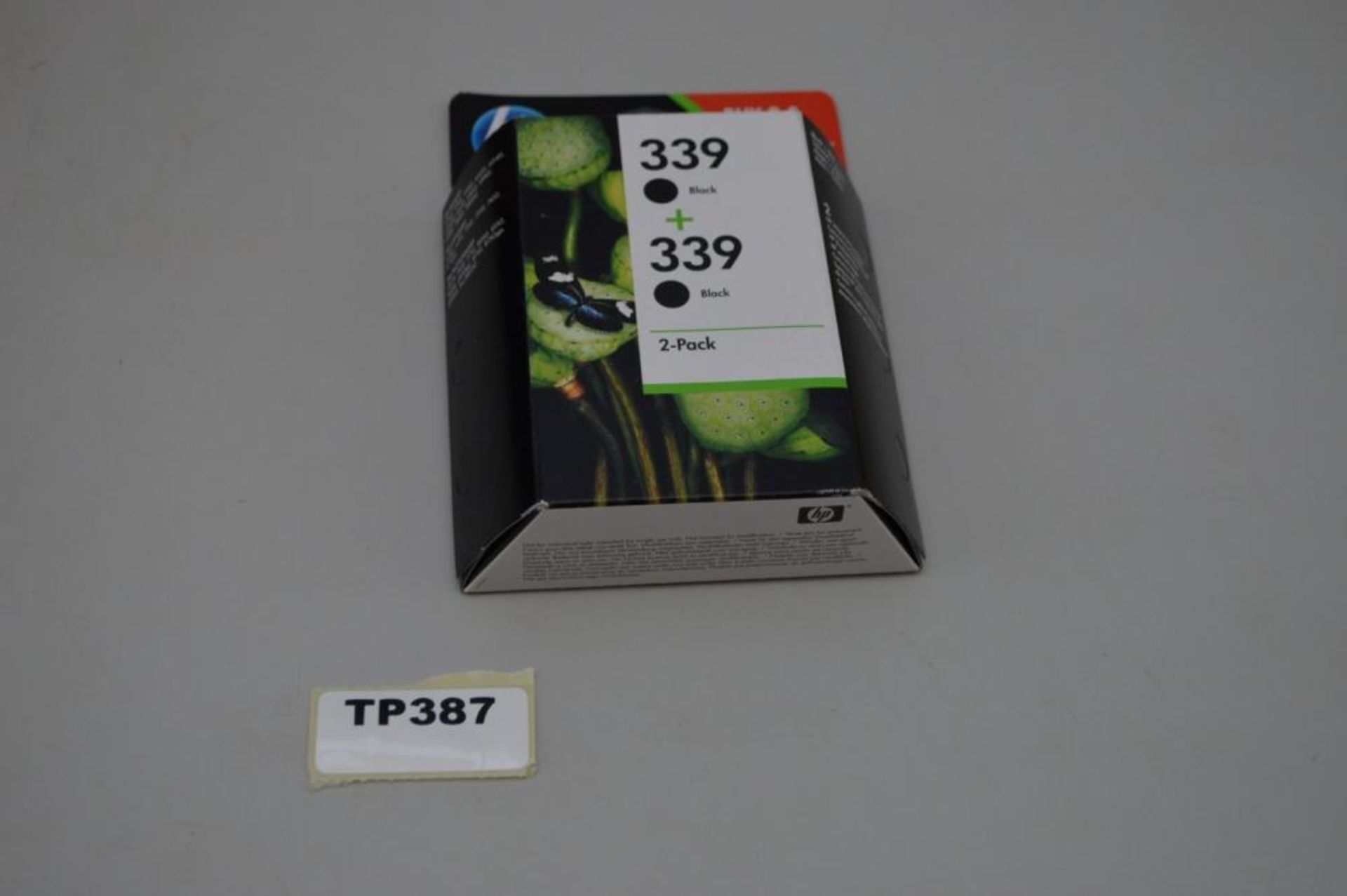 1 x HP 339 Black Printer Ink Cartridge Twin Pack New In Box - Ref TP387 - CL394 - Location: Altrinch