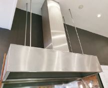1 x Commercial Extractor Hood - CL421 - From A Milan-style City Centre Cafe - H219 x W150 x D50.5cm