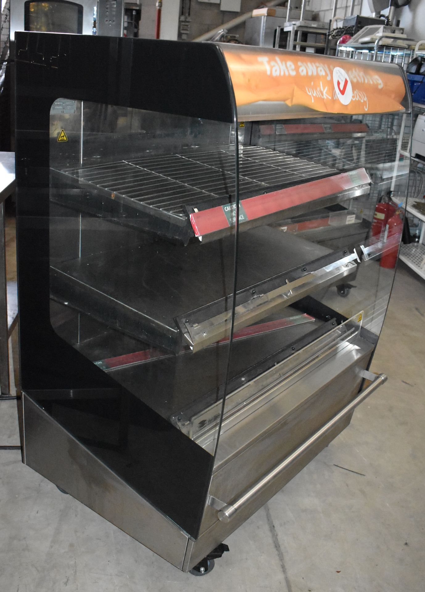 1 x Fri-Jado Three Tier Multi Deck Hot Food Warmer Heated Display Unit - Contemporary Modern - Image 6 of 9
