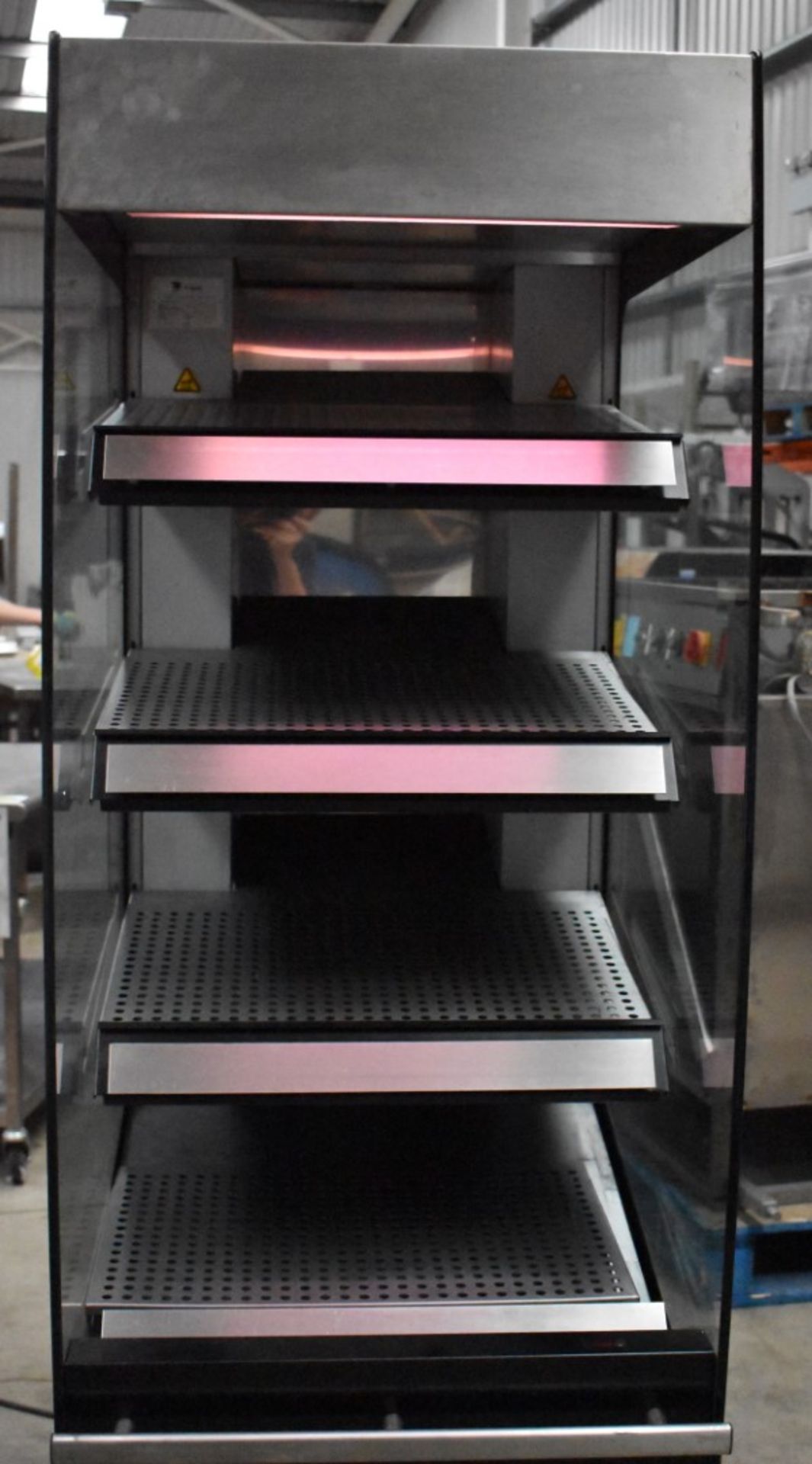 1 x Fri-Jado Four Tier Multi Deck Hot Food Warmer Heated Display Unit - Model MD60 - Contemporary - Image 2 of 12