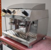 1 x Fracino Stainless Steel Two Group Commercial Coffee Machine - 230v - CL011 - Ref101 -