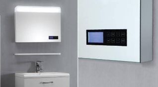 1 x Stylish Bathroom Lunar Digital Mirror 60 - A-Grade - Ref:AMR13-060 - CL170 - Location: Nottingha