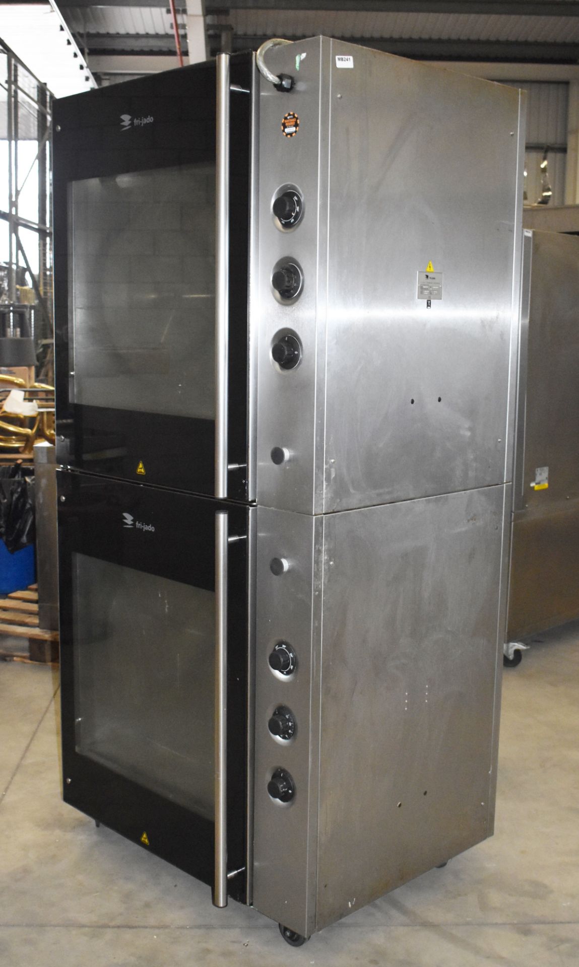 1 x Fri-Jado TDR8+8 Manual Chicken Rotisserie Double Oven - Holds 80 Chickens - CL453 - 3 Phase - Image 9 of 12