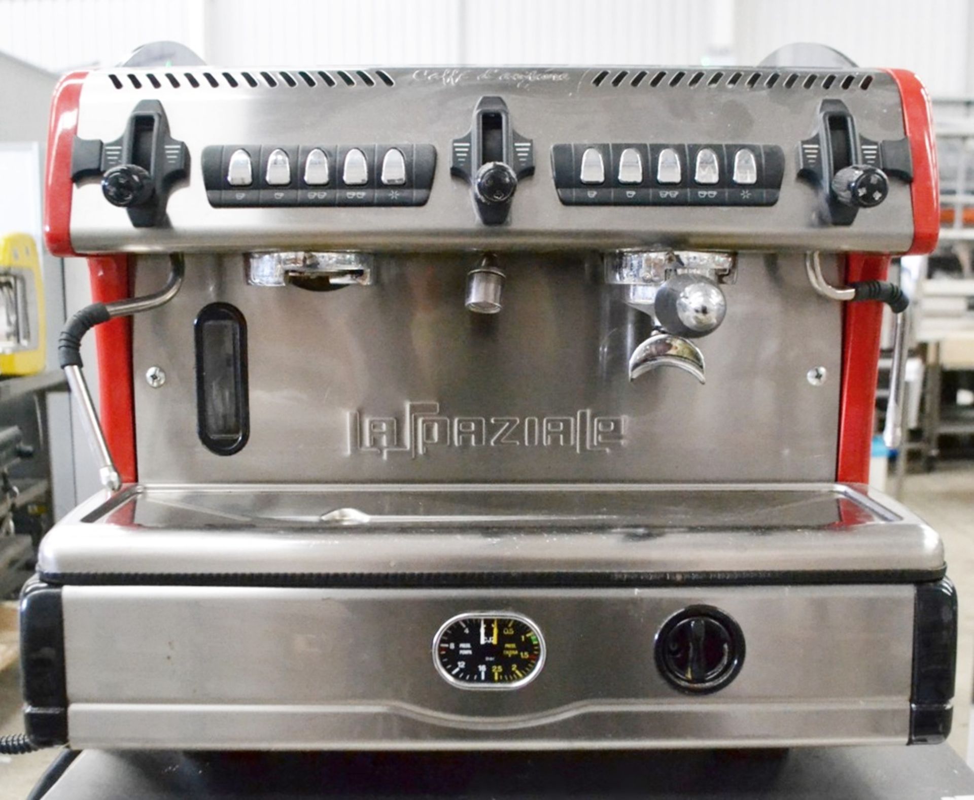 1 x La Spaziale EK2 Compact 2 Group Espresso Coffee Machine - Bright Red Finish - CL350 - Ref210 - Image 2 of 6