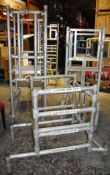 5 x Assorted Collection Scaffold Platforms Plus Extras - Brands Include Youngman and Euro Tower -