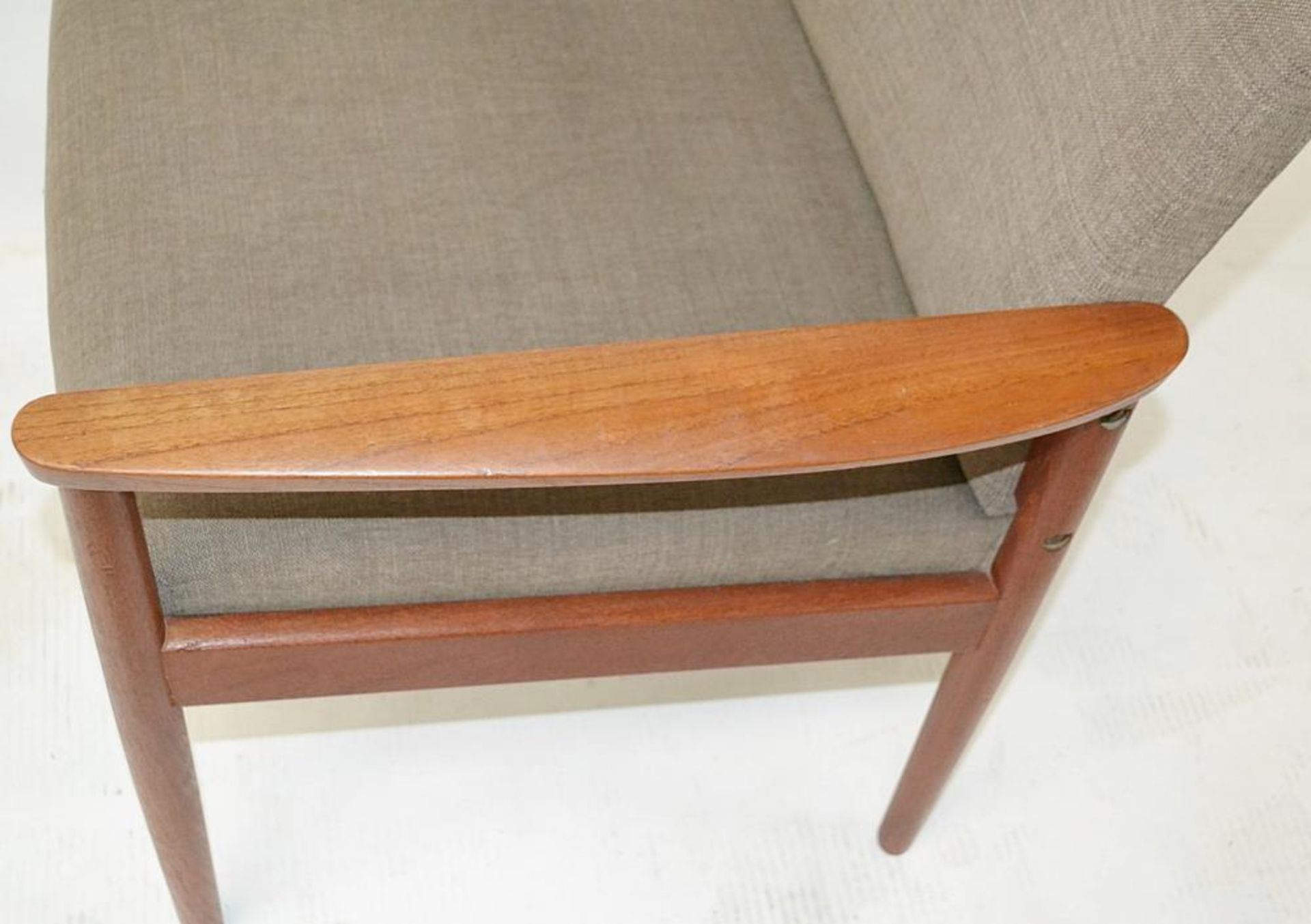 1 x JAB King Upholstery Mid Century Chair Hot Madison Reloaded Fab - Dimensions (approx): W68 x D57, - Image 6 of 6