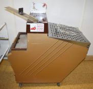 1 x Wabama Automatic Bread Slicer - 240v - H105 x W54 x D1004 cms - CL455 - Ref CB247 - Location: