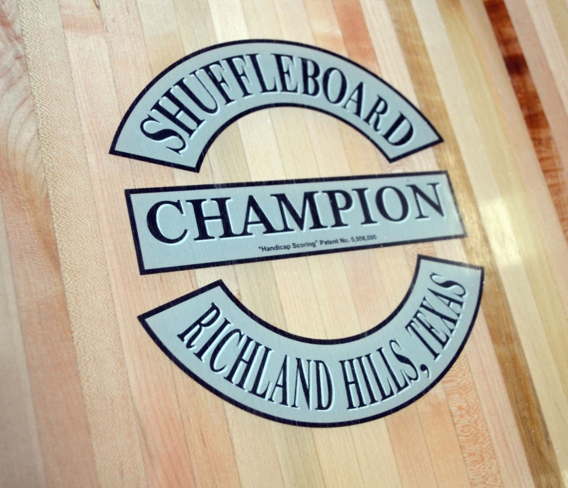 1 x 22-Foot 'Grand Champion Nordic Edition' Elite Shuffleboard Table With Electronic Scoreboard - Image 2 of 12