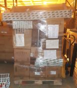 1 Pallet of Assorted Lighting and Electrical - Sockets, Lights, Switches - Trade Value over £1,800 -