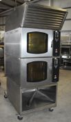 1 x Mono Double Classic and Steam BX Convection Oven - Model FG159C - 3 Phase Power - H210 x W83 x