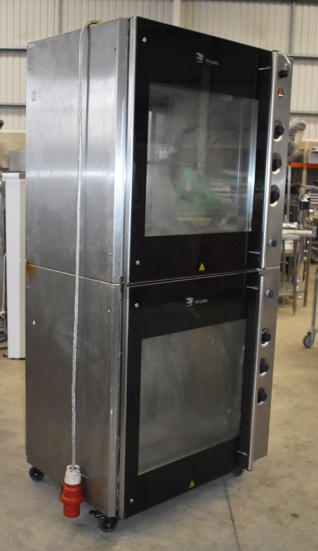 1 x Fri-Jado TDR8+8 Manual Chicken Rotisserie Double Oven - Holds 80 Chickens - CL453 - 3 Phase - Image 2 of 12