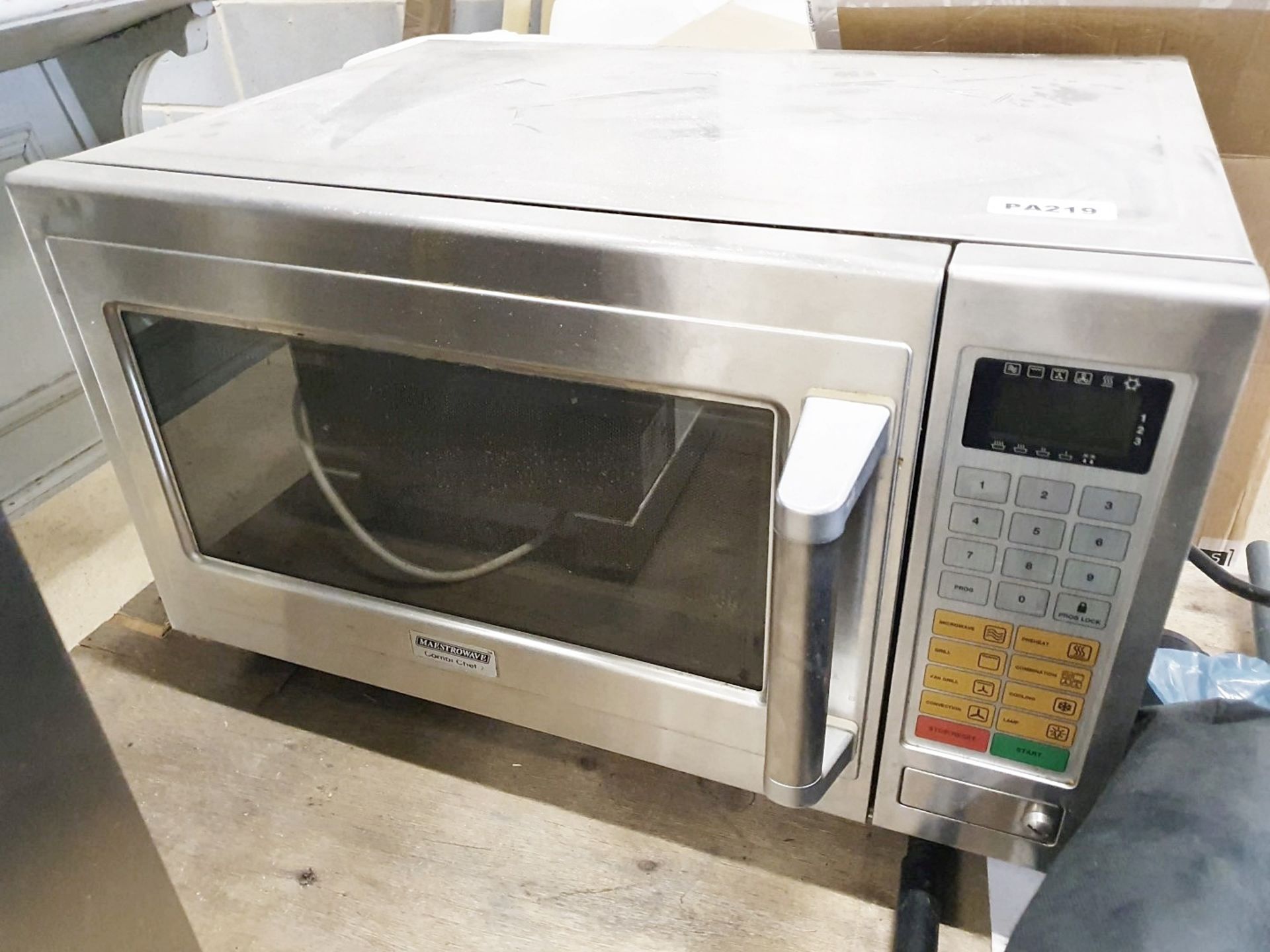 1 x Maestrowave Combi Chef 7 Microwave Oven - 240v - Ref PA219 - CL463 - Location: Newbury RG14