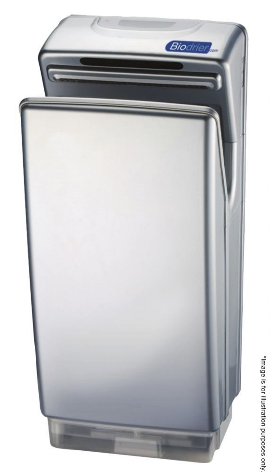 1 x BIODRIER Business Automatic Hand Dryer In Silver - Model: BB70S - Used