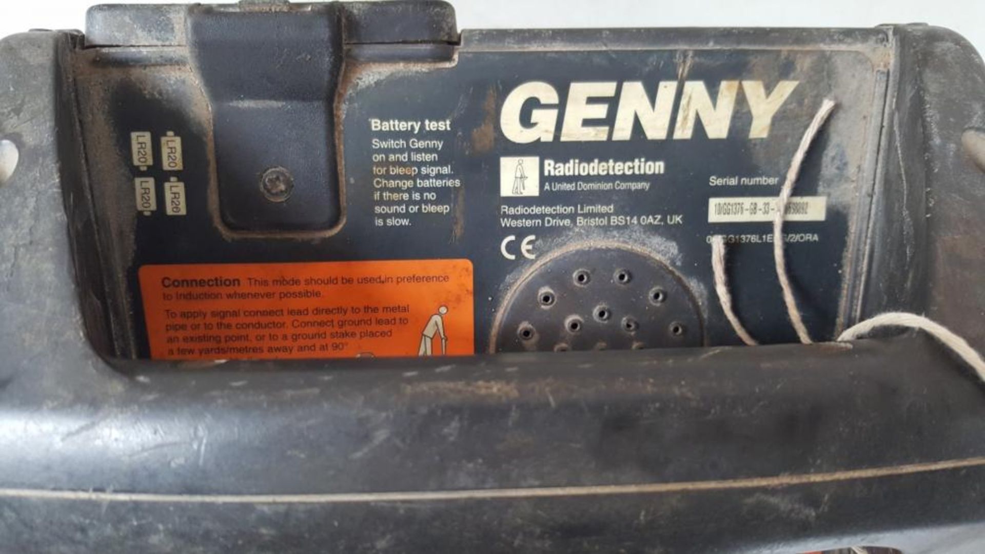 1 x RADIODETECTION GENNY 2 SIGNAL GENERATOR - Ref RB250 H3 - CL394 - Location: Altrincham WA14 - Image 3 of 4