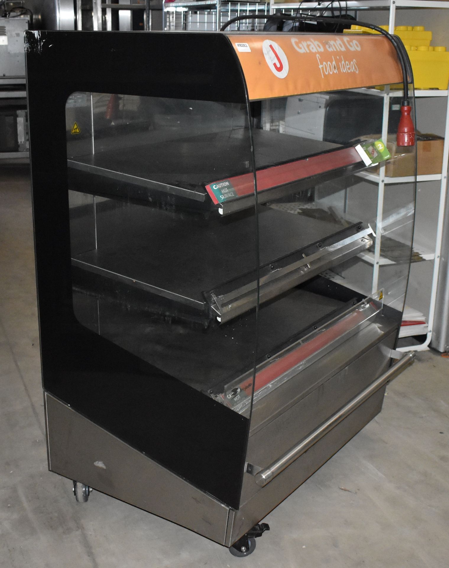 1 x Fri-Jado Three Tier Multi Deck Hot Food Warmer Heated Display Unit - Contemporary Modern - Image 6 of 7