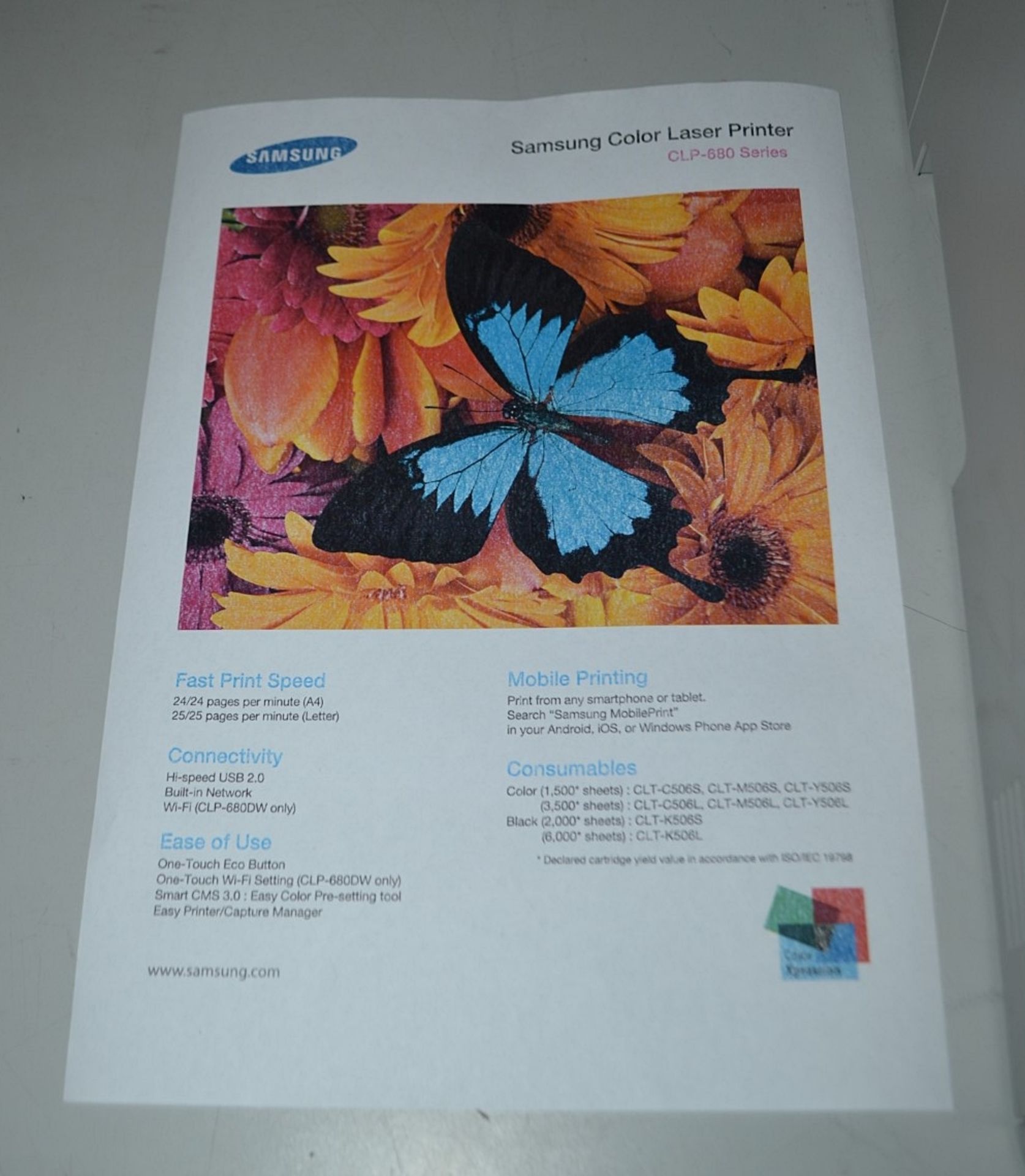 2 x Samsung Laser A4 Printers - Ref: BLT394 - CL011 - Location: Altrincham WA14 - Image 7 of 19