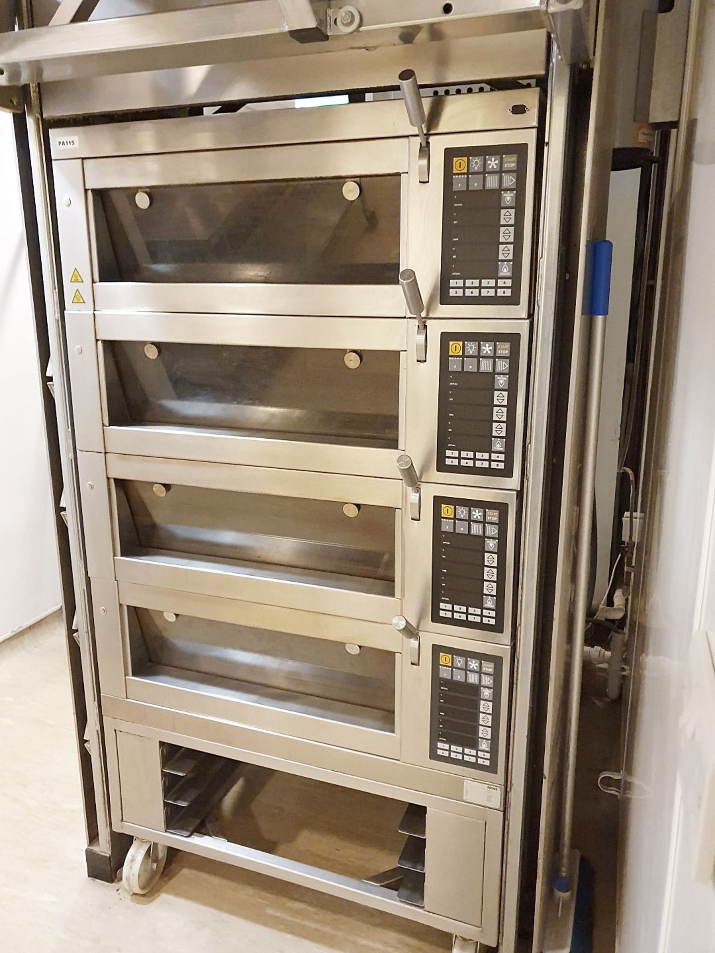 1 x Instoreoven Miwe Condo Heated Deck Bakery Oven With Four Chambers, Drop Down Prep Conveyor and - Image 18 of 35