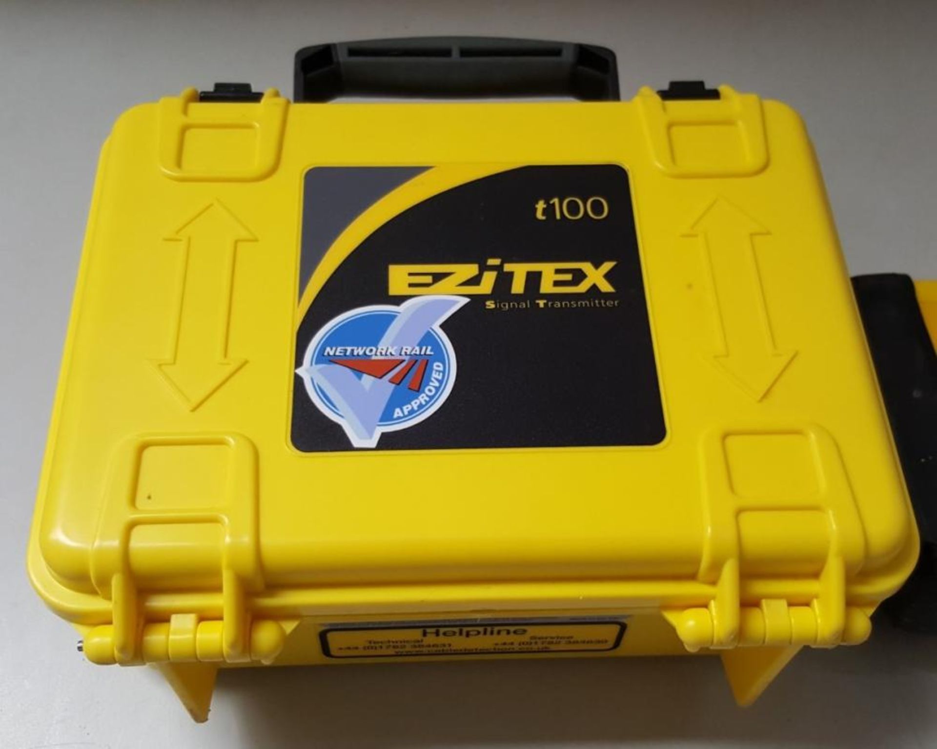 1 x Ezicat i550 Locator, Ezitex T100 Genny , Dual Frequency Sonde &amp; Ezicat Signal Clamp - Ref R - Image 4 of 7