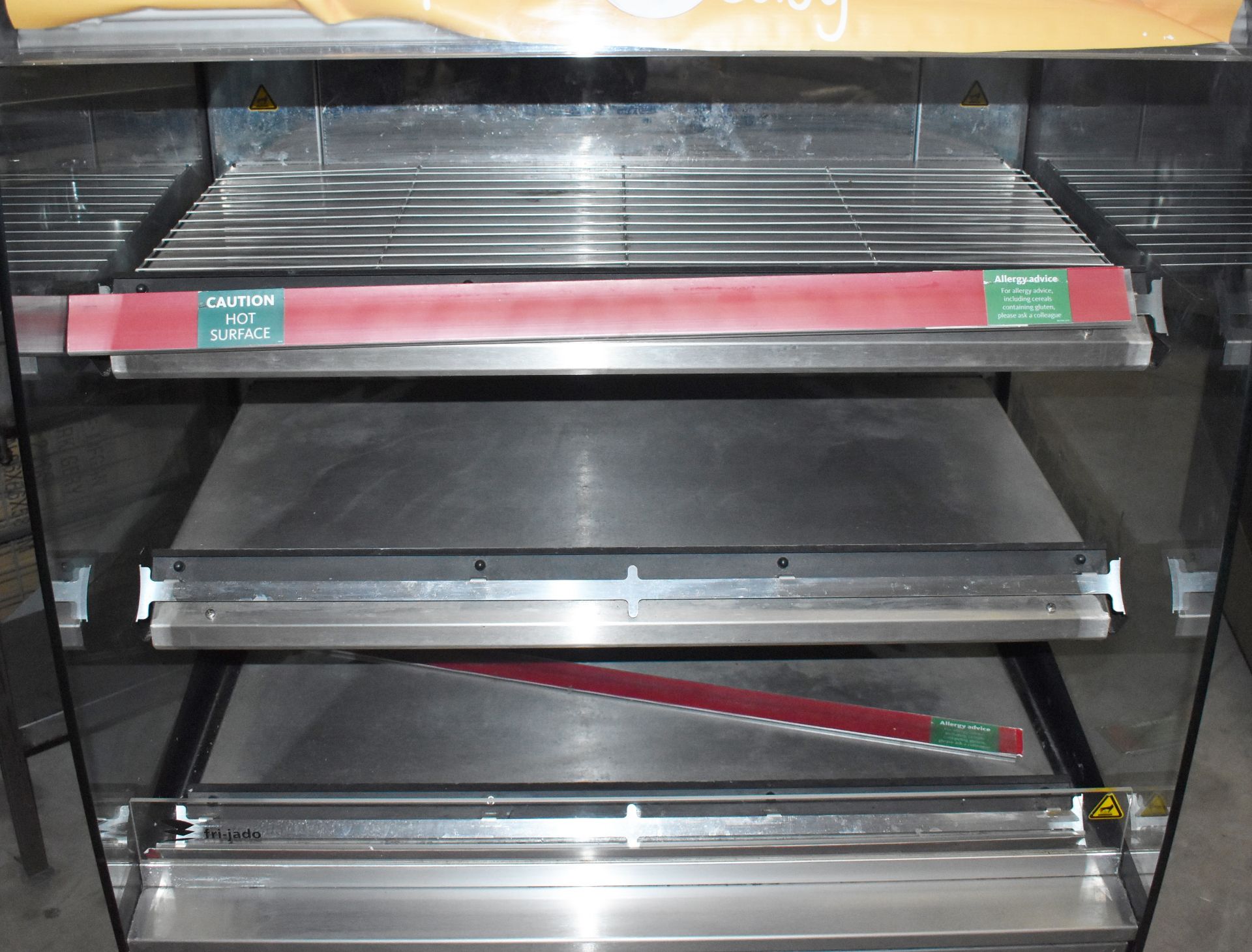 1 x Fri-Jado Three Tier Multi Deck Hot Food Warmer Heated Display Unit - Contemporary Modern - Image 9 of 9