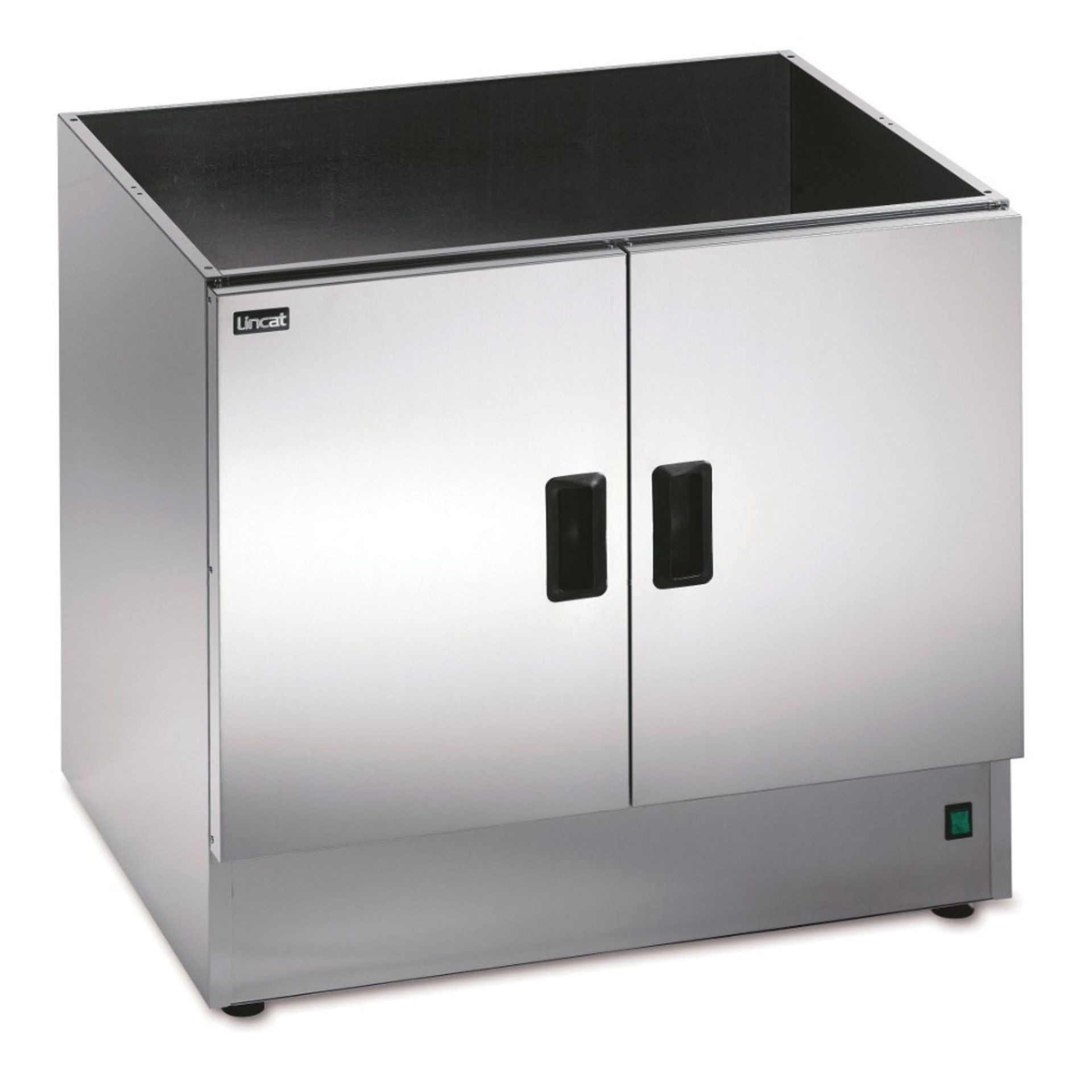 1 x Lincat HC7 Silverlink Stainless Steel Heated Base Pedestal With Doors For Lincat Silverlink