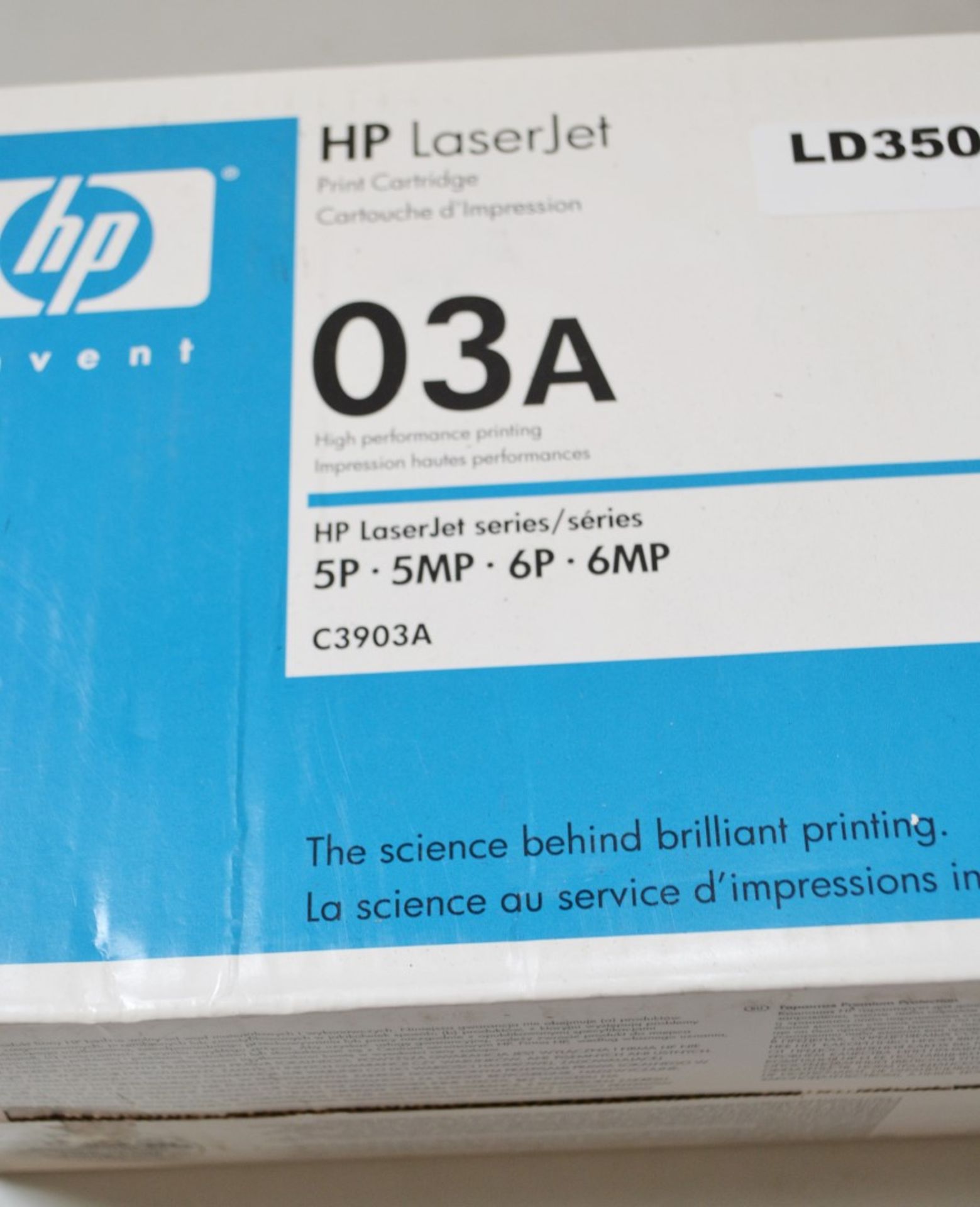 2 x New HP LaserJet 03A Black Print Cartridges - Ref: LD350 - CL409 - Altrincham WA14 - Image 4 of 5