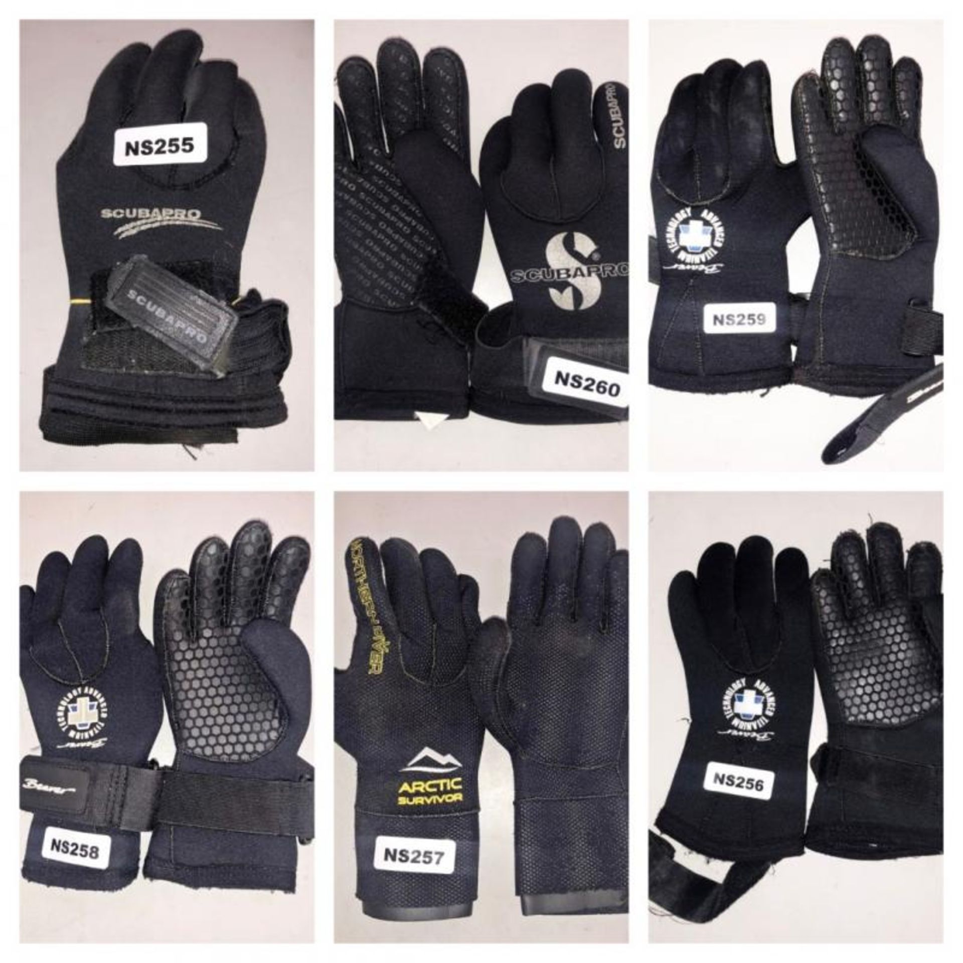 6 x Pairs Of Diving Gloves - CL349 - Location: Altrincham WA14