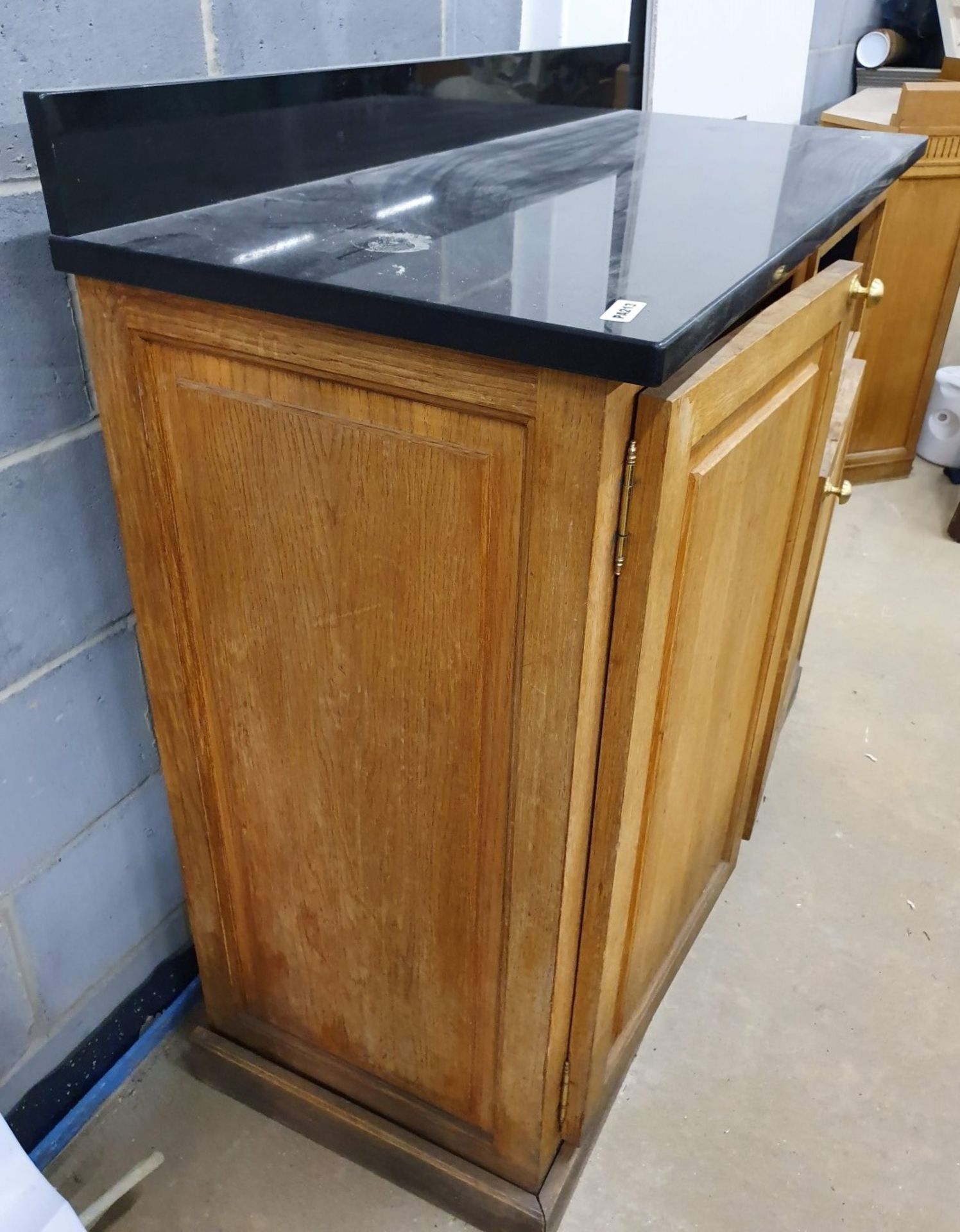 1 x Waitress / Waiter Service Counter With Granite Worktop - H105 x W120 x D51 cms - Ref PA213 - - Image 2 of 5