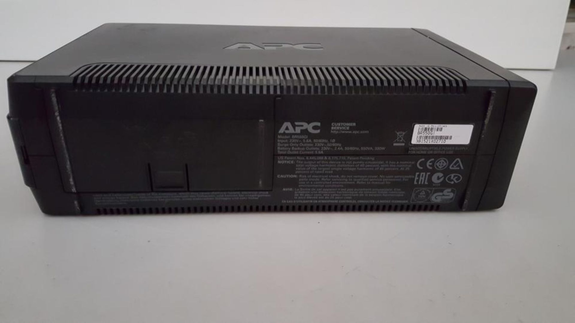 1 x APC Power-Saving Back-UPS PRO BR550 - Ref H460 - CL011 - Location: Altrincham WA14 As pe - Image 3 of 5