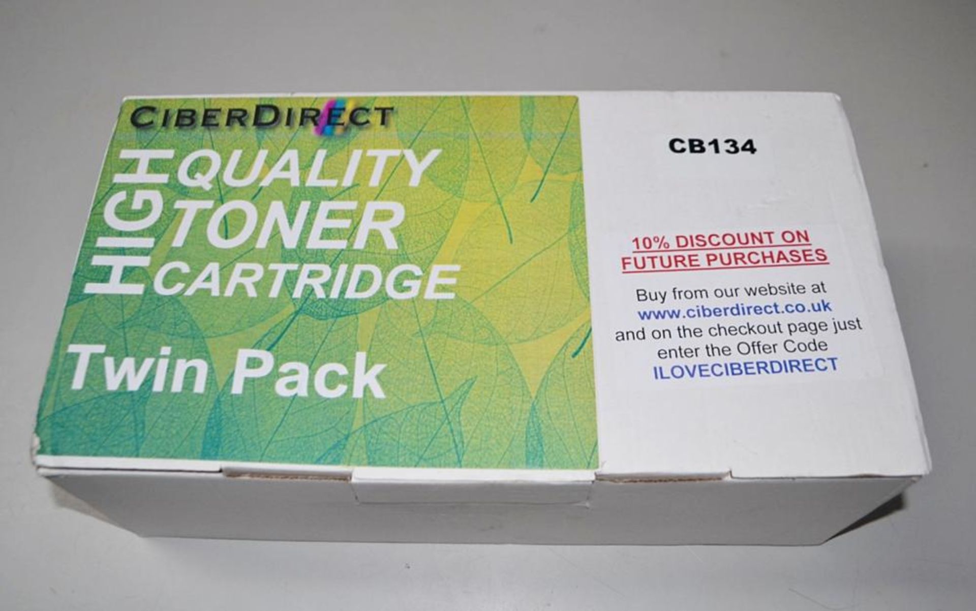 1 x Twin Pack CPT-CF283A Toner Cartridge In Black - Ref: CB134 - CL425 - Location: Altrincham WA14 - Image 3 of 6