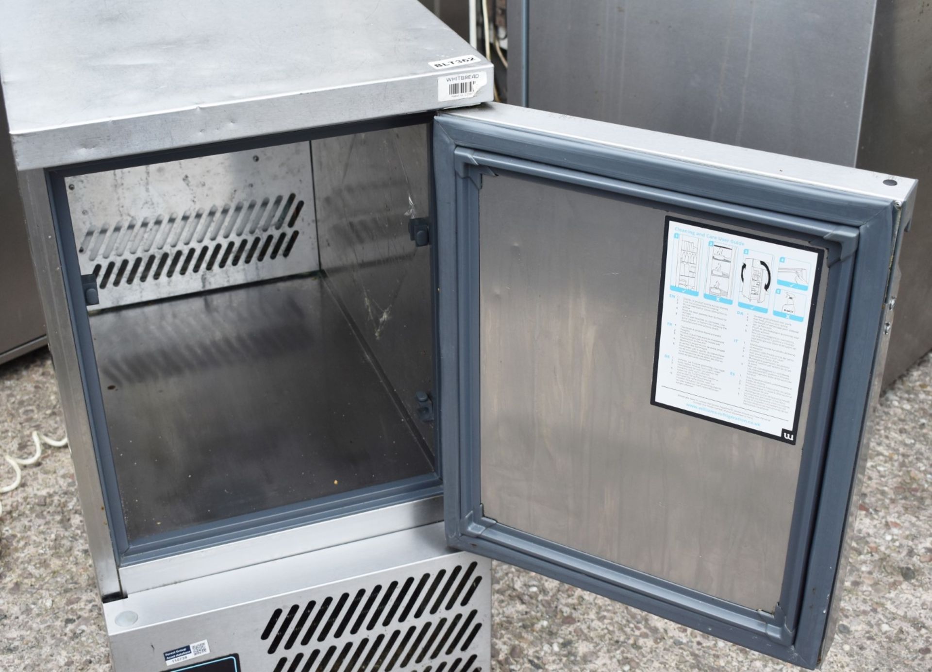 1 x Williams Slimline Under Counter Chiller - Aztar H5CT - CL232 - Ref BLT 362 - H86 x W46 x D74 cms - Image 2 of 4