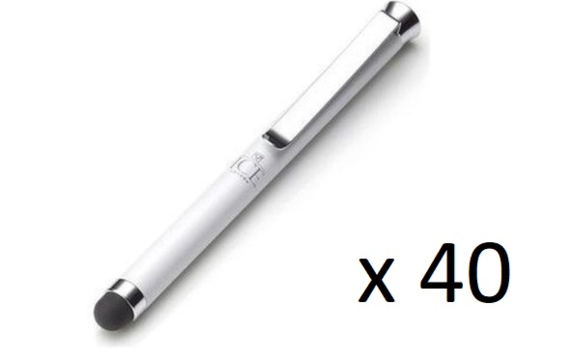 40 x ICE LONDON App Touch Stylus - MADE WITH SWAROVSKI ELEMENTS - Ideal For Touch Screen Phones