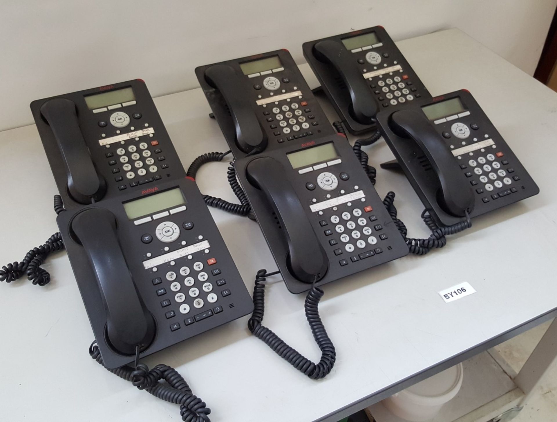 6 x Avaya 1408 Digital Office Phones - 700504841 - Ref BY106 - Image 2 of 4