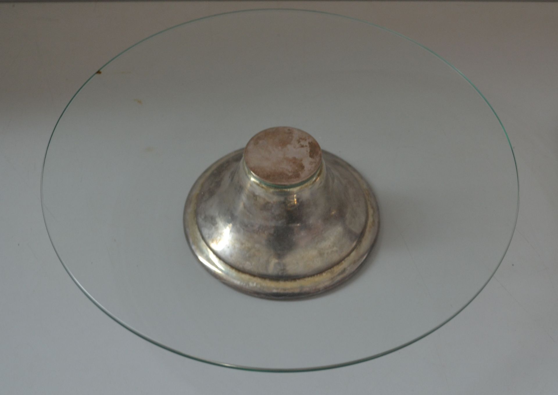 3 x Antique Serving Trays / Cake Stand (2 Of Them Plated Silver) - Ref J2187 - CL314 - Location: - Image 4 of 4