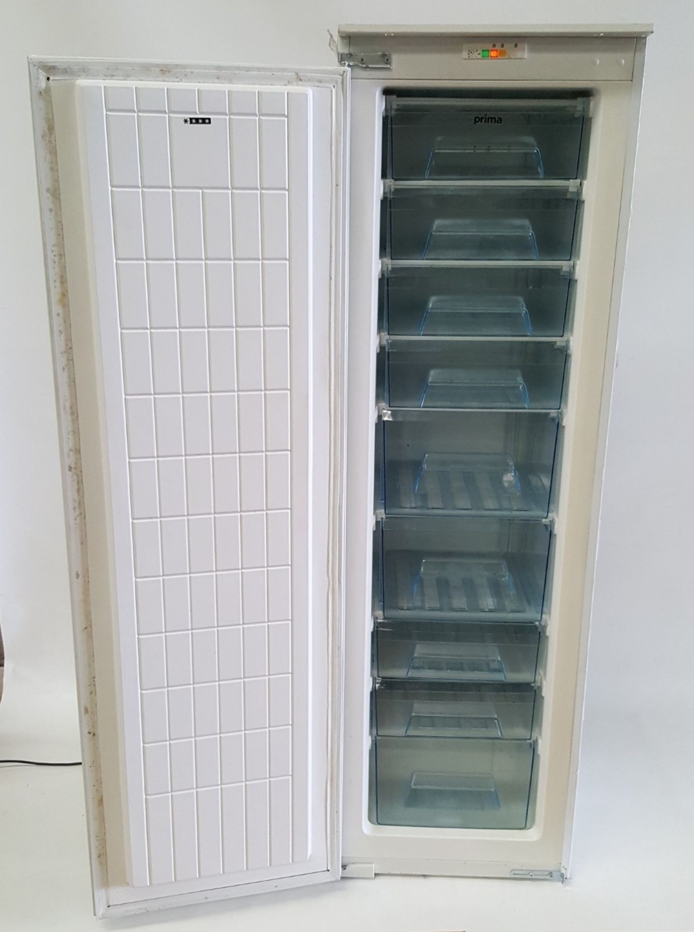 1 x Prima Integrated Larder Freezer - PRRF209 - Ref BY151 - Image 3 of 7
