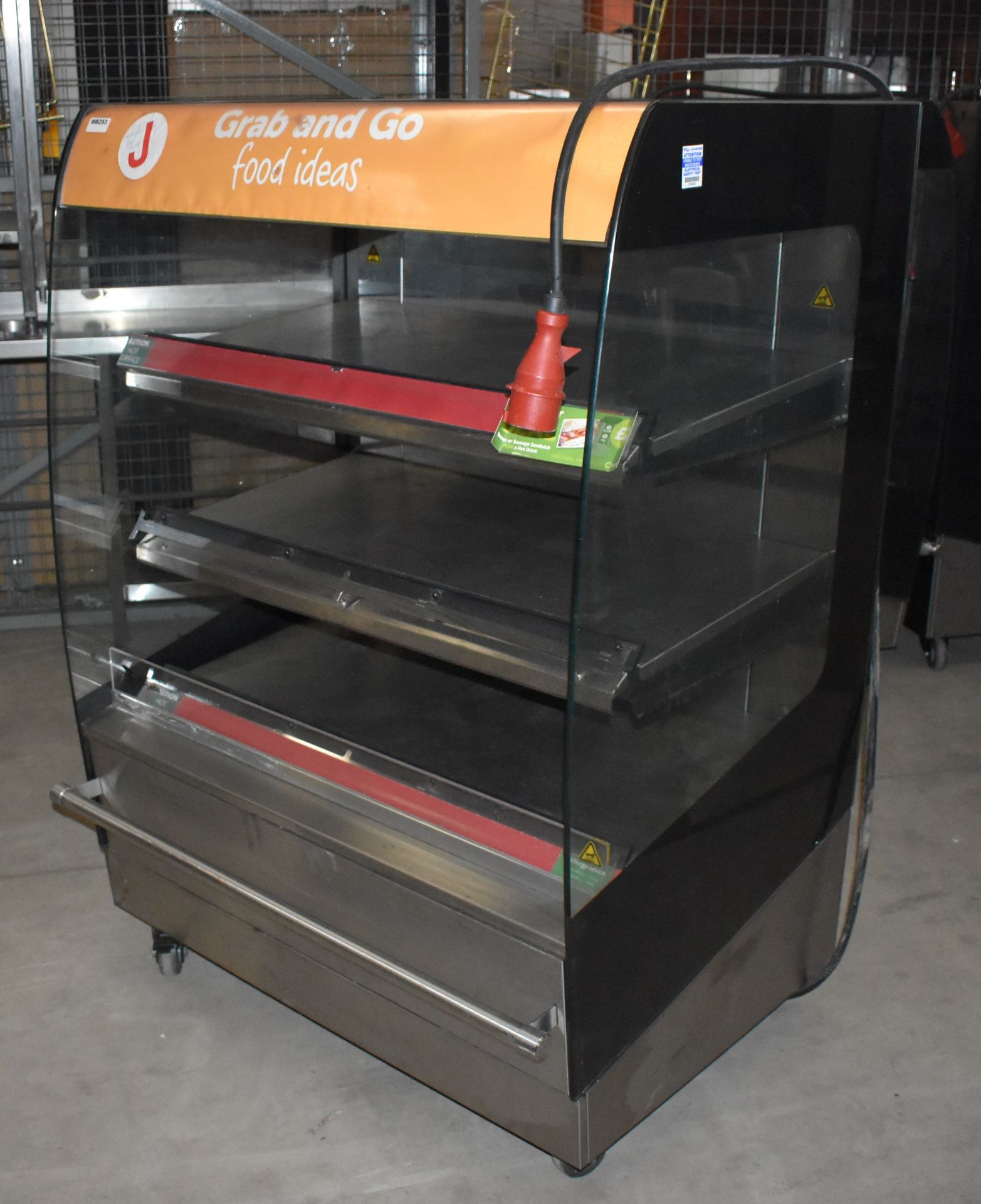 1 x Fri-Jado Three Tier Multi Deck Hot Food Warmer Heated Display Unit - Contemporary Modern - Image 5 of 7