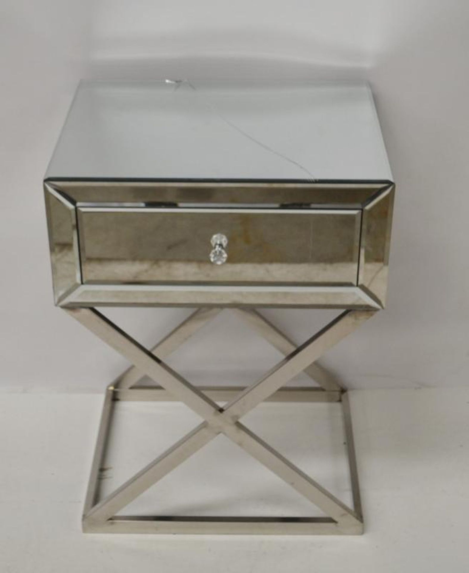 2 x Mirrored Glass Side Tables - Ref: BLT377 - CL380 - NO VAT - Location: Altrincham WA14 - Image 10 of 15