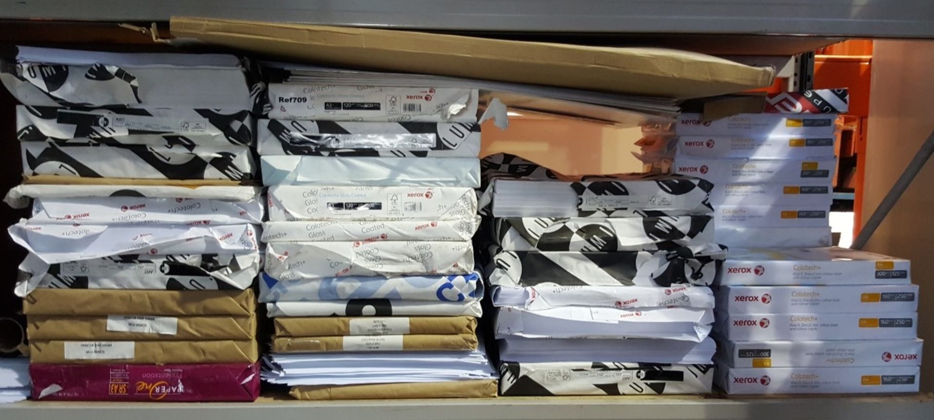 1 x Joblot Of Various Packs Of Paper (35+ Packs) - CL011 - Location: Altrincham WA14 - REF: Ref709