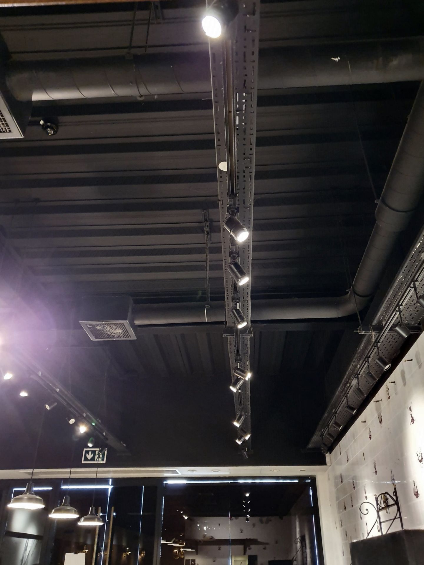 3 x Strip Light Fittings With 10 Spot Lights on Each - Made in Italy - Ref PA - CL463 - Location: - Image 2 of 6