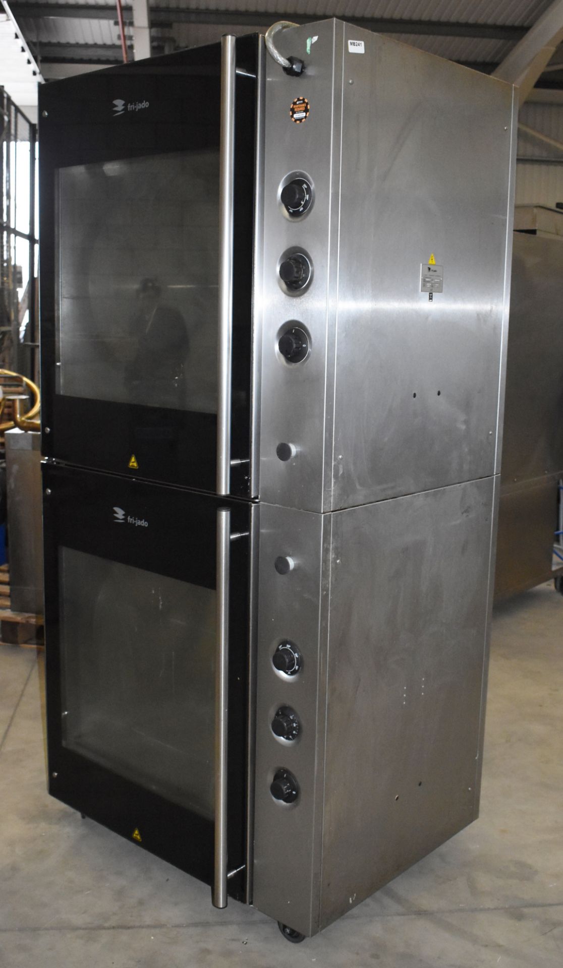 1 x Fri-Jado TDR8+8 Manual Chicken Rotisserie Double Oven - Holds 80 Chickens - CL453 - 3 Phase - Image 10 of 12