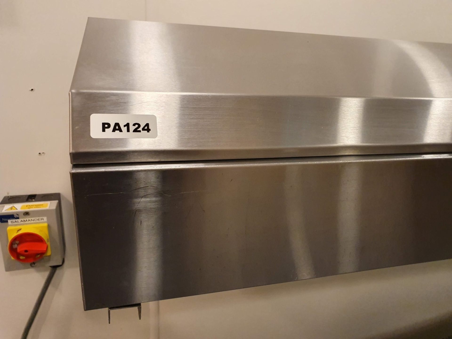 1 x Williams Refrigerated Preparation Well Pizza / Salad Topper - Stainless Steel Finish With Wall - Image 4 of 4