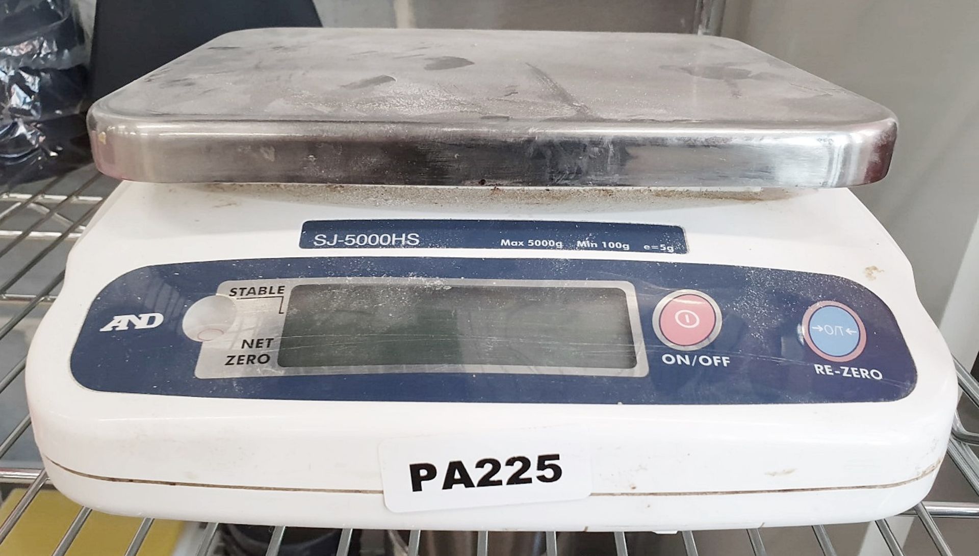 1 x Compact Bench Scales - Model SJ-5000HS - Ref PA225 - CL463 - Location: Newbury RG26 - Image 2 of 2