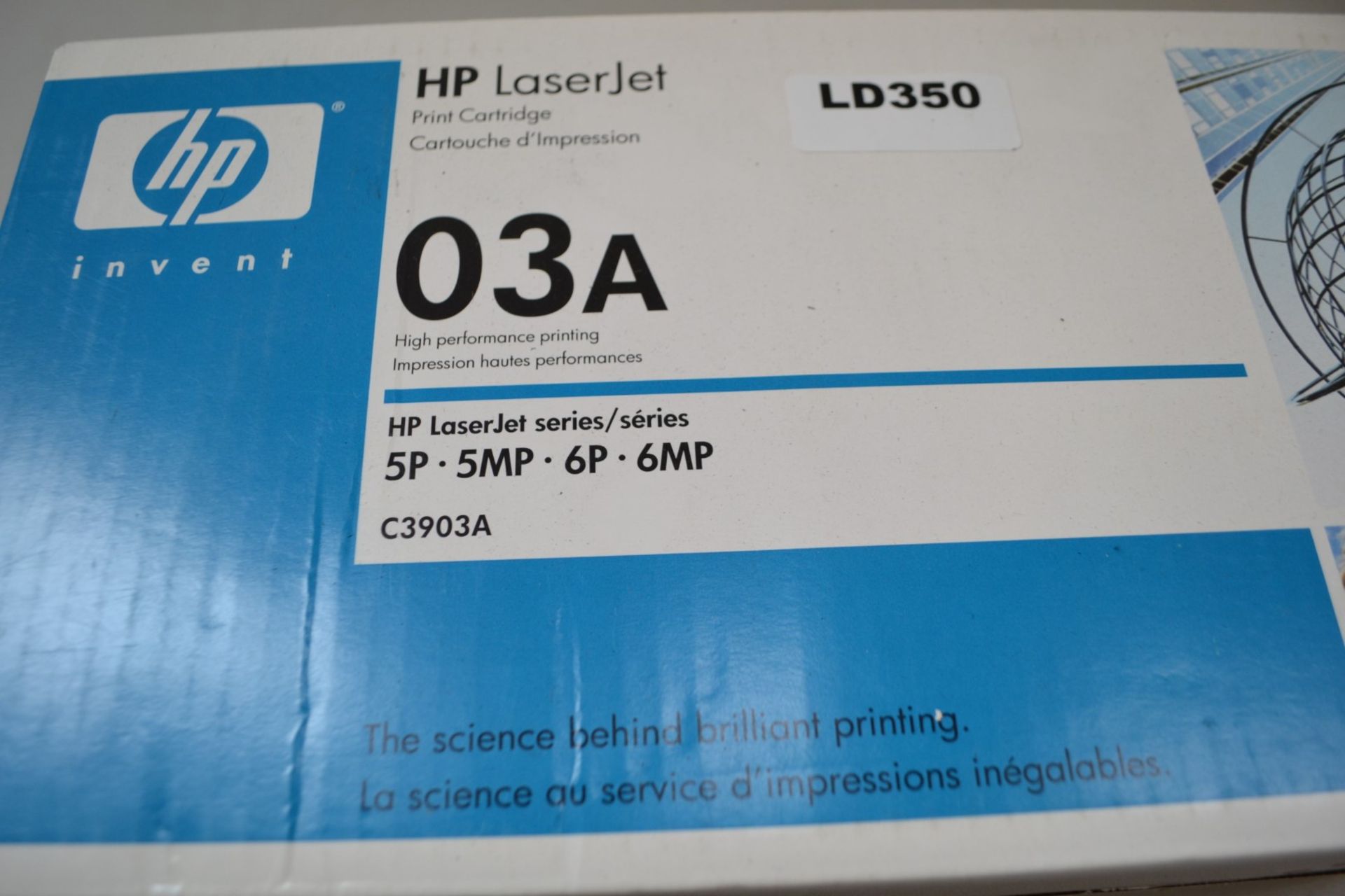 2 x New HP LaserJet 03A Black Print Cartridges - Ref: LD350 - CL409 - Altrincham WA14 - Image 3 of 5