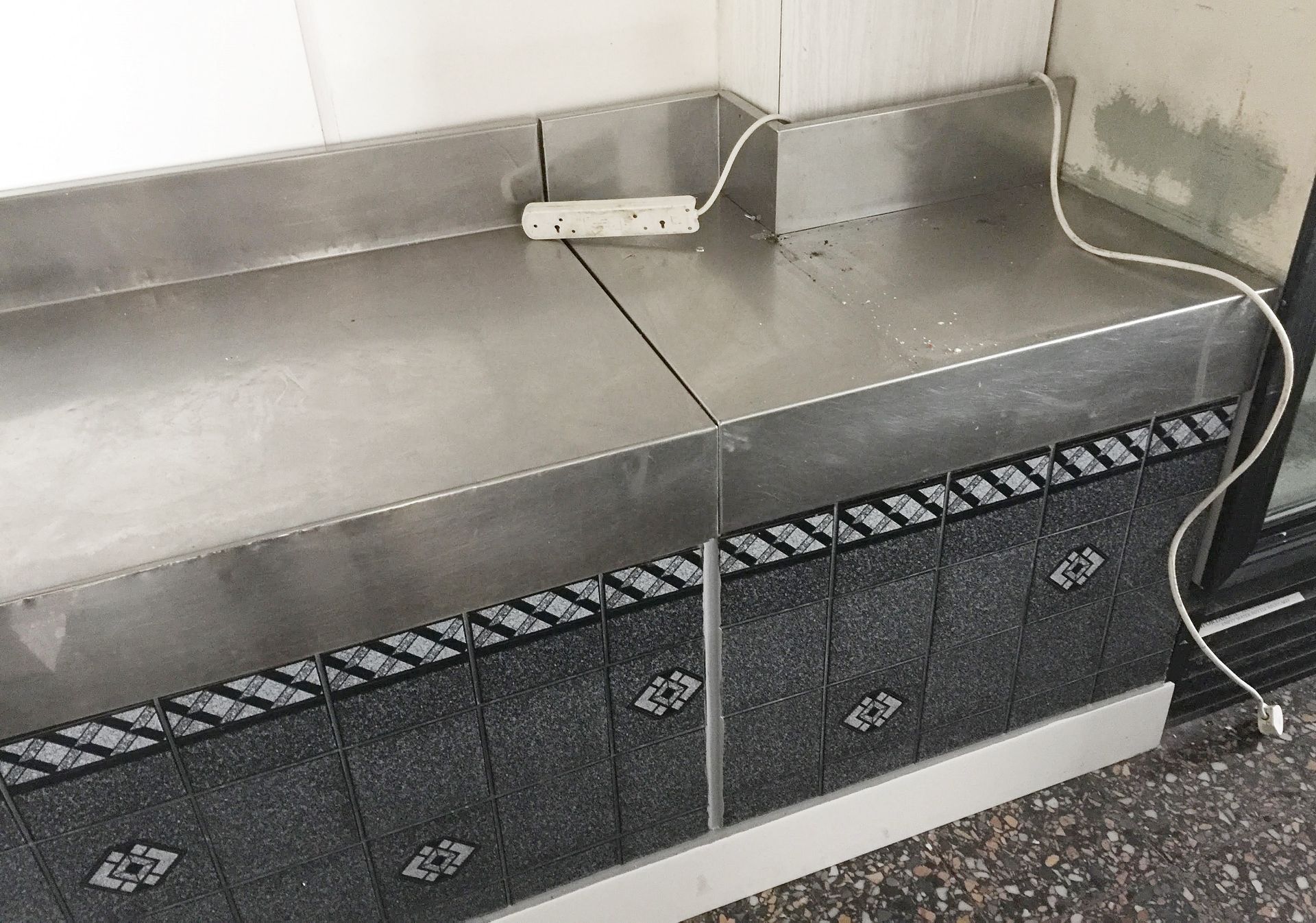 1 x Stainless Steel Counter - Approx 9FT In Length, 64cm Deep - Location: Garstang, Preston PR3 - Image 2 of 2